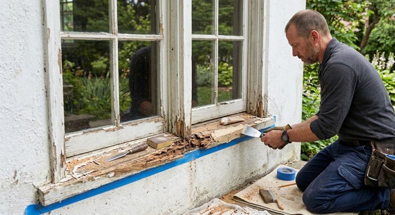 Window Sill Repair in Alpharetta, GA